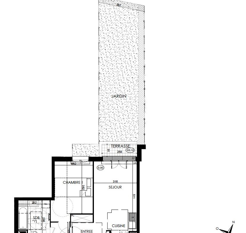 Plan appartement Pontault